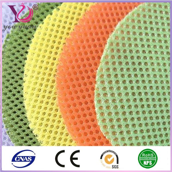 Foam Fabrics 3d mesh fabric as shoe inter-linig fabric