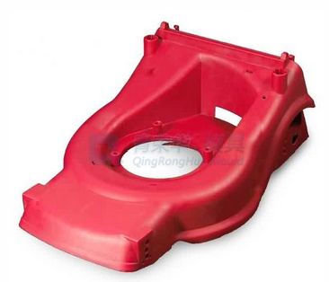 Plastic mower shell mould