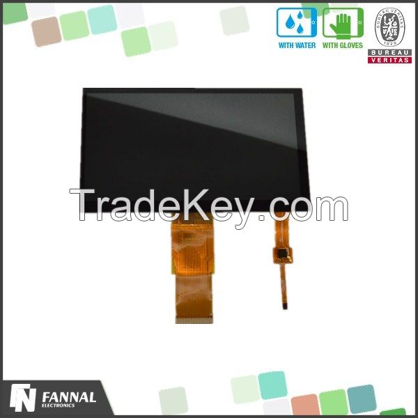 WVGA800*480 7inch lcd touch screen 