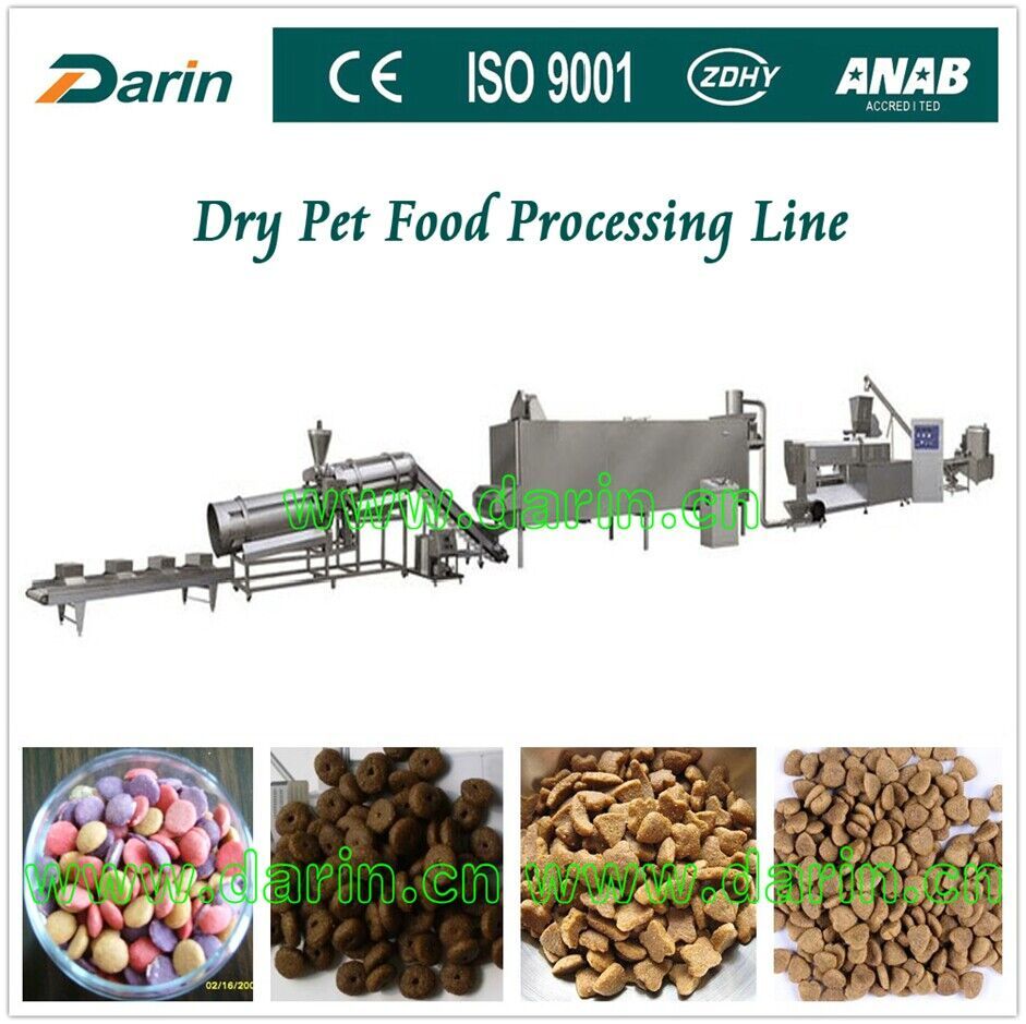 Automatic High Capacity Dry Pellet Pet Dog Cat Food Machine