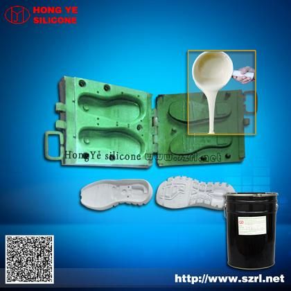 Silicone rubber for shoe mold making