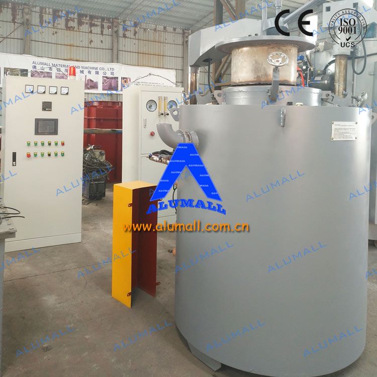 75kw Electric Resistance Pit Type Nitriding Nitrocarburizing Furnace With Vacuum Pump