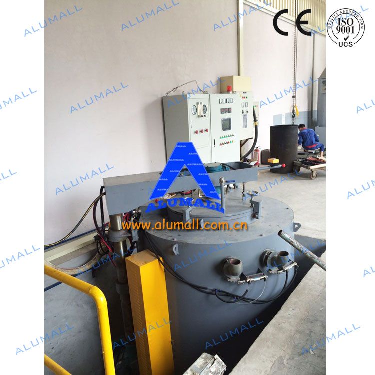 high efficiency pit-type low temperature muffle nitriding furnace ALM-45I