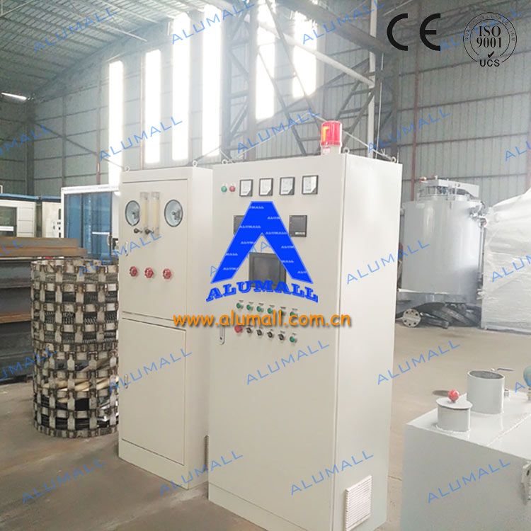 low temperature shaft gas nitriding muffle furnace ALM-60I