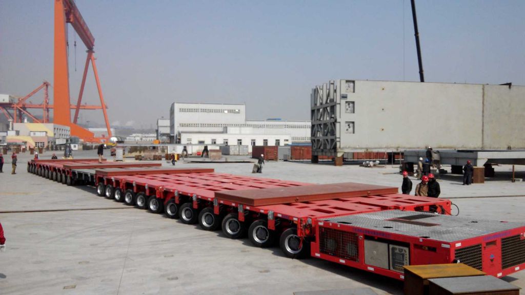 Self Propelled Modular Transporters