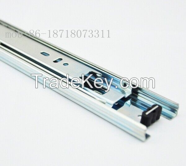 slide Type full extension telescope drawer slider