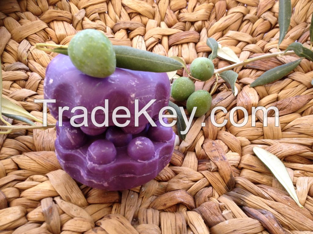 Handmade Greek Olive Oil Massage Soap - Essence Lavender