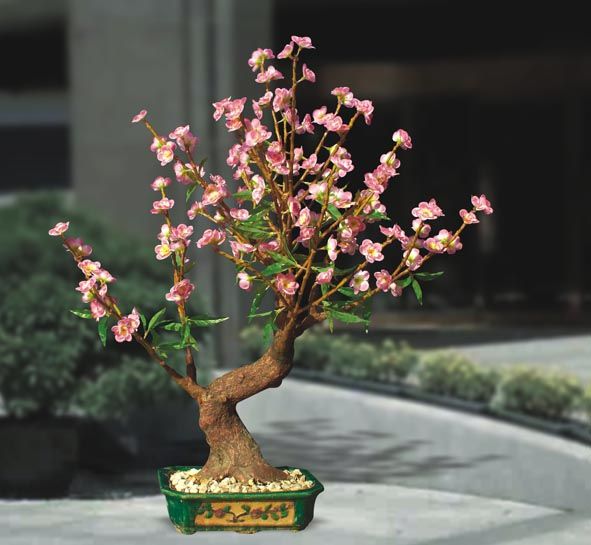 artificial led flower bonsai lights high simulation led flower bonsai for home &amp; hotel decoration