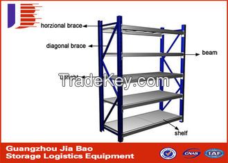 Versatility Middle Duty Warehouse Metal Storage Racks 