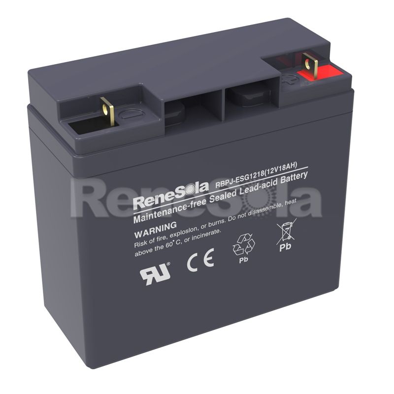 12V 18AH GEL Battery Pack for Energy Storage System