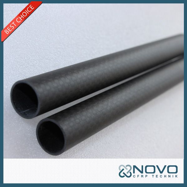 Good resilience 1m long 3K plain telescopic carbon fiber poles/plate/rod