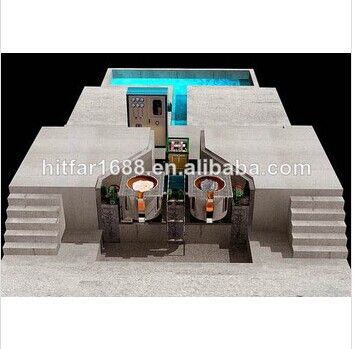 BEST PRICE 1000KG cast steel induction melting furnace: Low Power Consumption Type! HOT SALE!