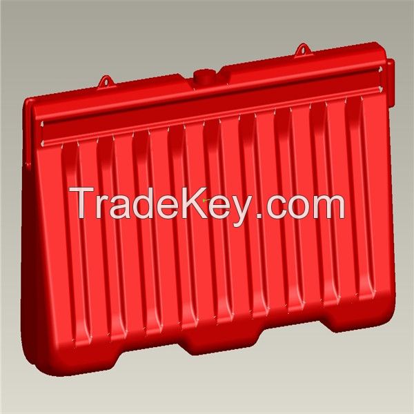 plastic road barrier mold