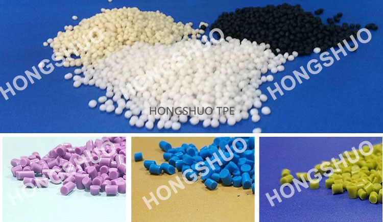 TPE Plastic Granules Raw Material For TPE resistance bands