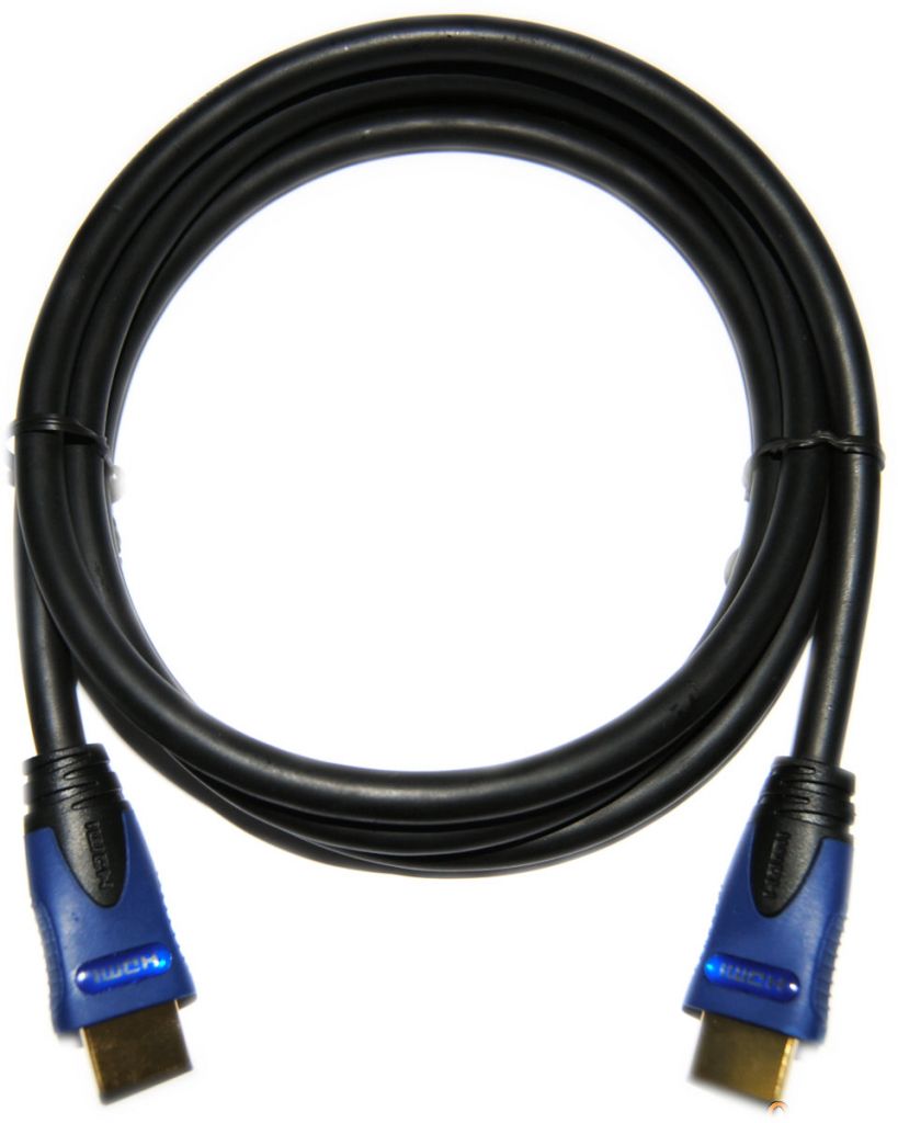 hdmi cable male to  male support 1080p ethernet 3d