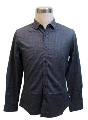 men's long sleeve business dress shirt