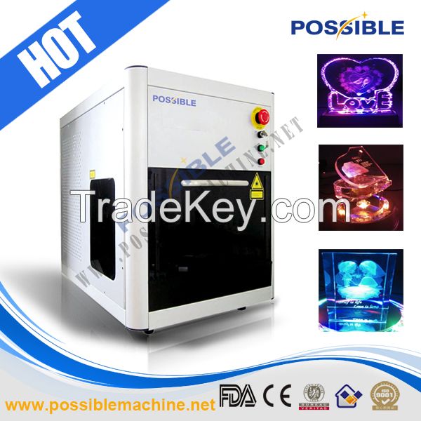 Possible Laser 3D crystal laser inner carver machine 2D 3D crystal laser engraving machine