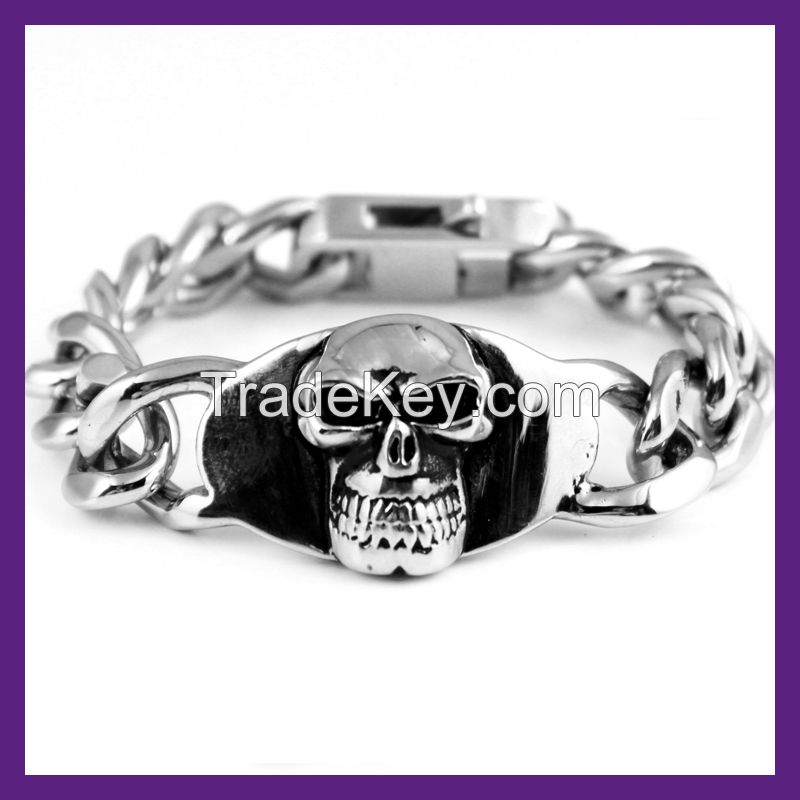 the fashion stainless steel bracelet,men's bracelet,wholesale bracelet