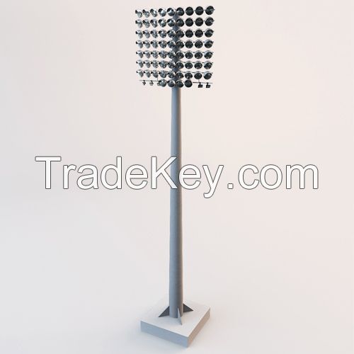 Stadium mast Galvanized steel Pole 