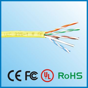 Factory supply solid Copper UTP Lan Cable