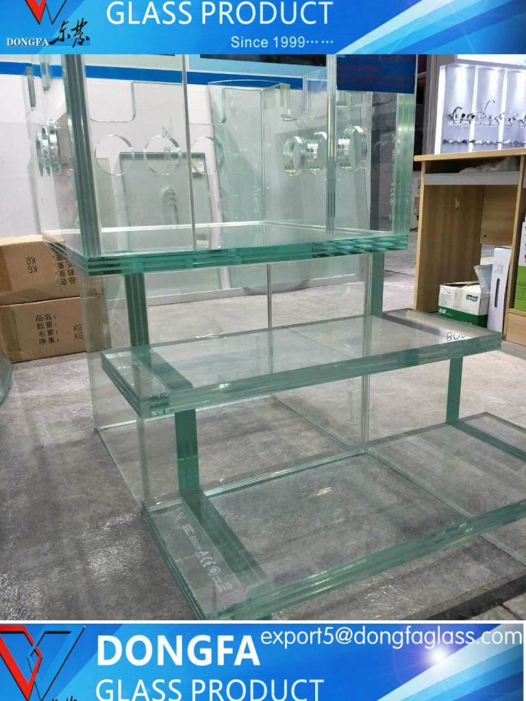 High performance Architectural laminated glass irregular shape custom