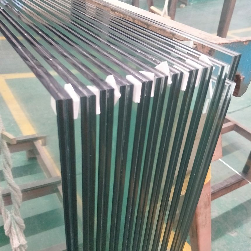 Flat or Bend Tempered Laminated Safety Glass for Balustrade Fence