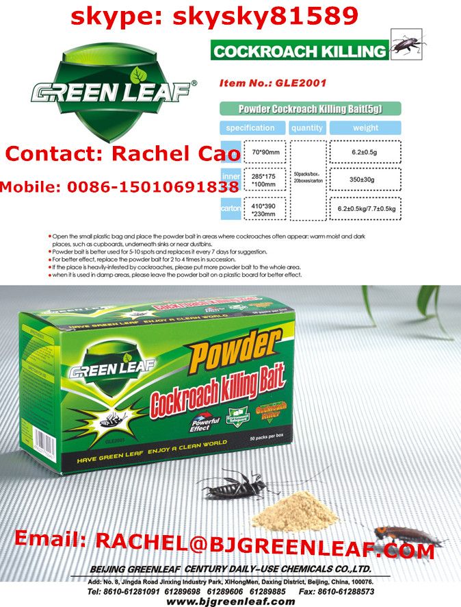 GREENLEAF Cockroach Killing Bait 