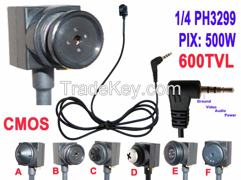 600TVL HD Mini Professional Super Tiny CCTV Camera Pinhole Sharp Wide ATM Specialty CMOS Video Surveillance Hidden Security Lens DVR 205RJ