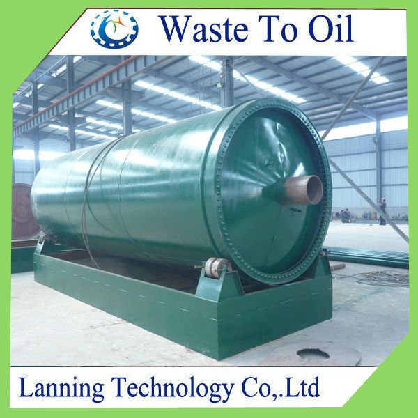 ECO-FRIENDLY WASTE TIRE /RUBBER /PLASTIC PYROLYSIS PLANT WASTE TO OIL PLANT 