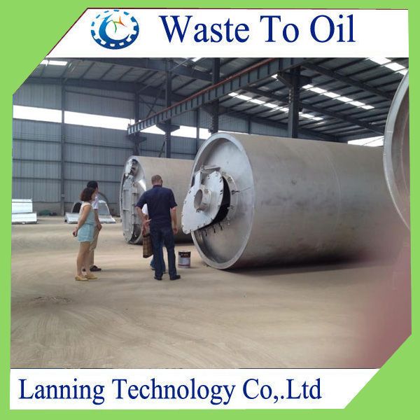 waste to oil  PYROLYSIS MACHINE WITH CE ISO SGS