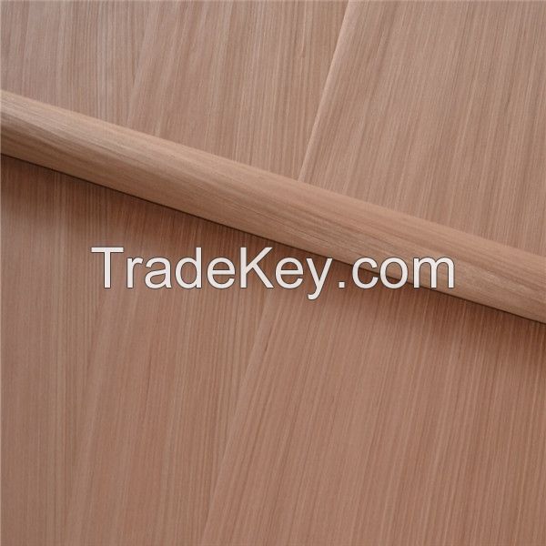 Engineered gurjan face veneer for decoration