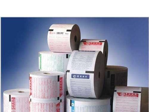 Printed thermal paper rolls