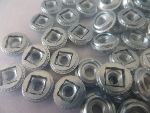 China stainless steel/ carbon steel Floating nuts