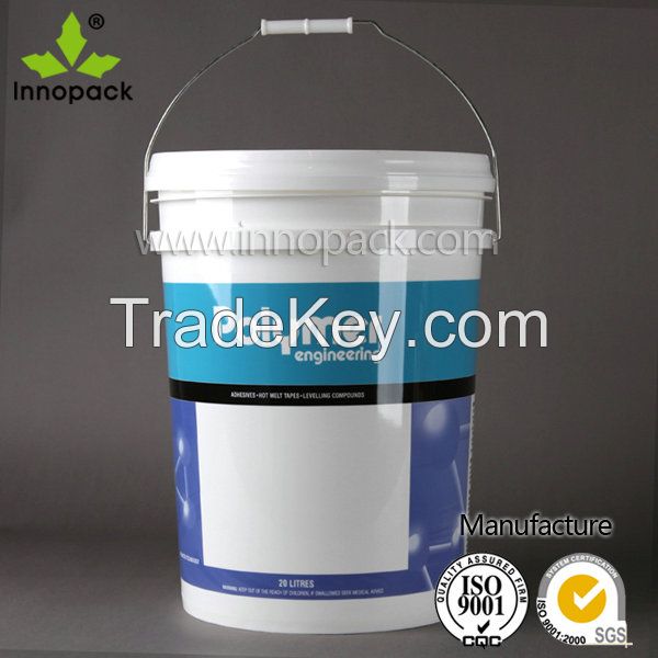 20L plastic pail bucket