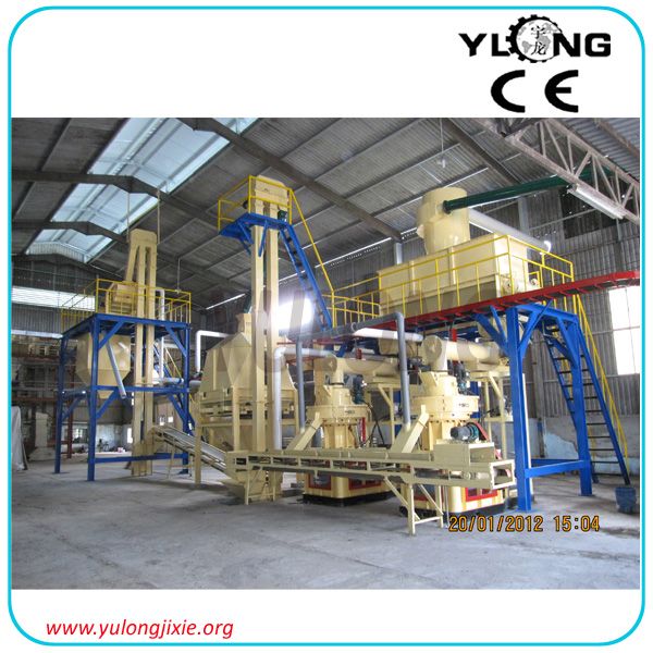 5 ton/hour big capacity wood pellet making line 