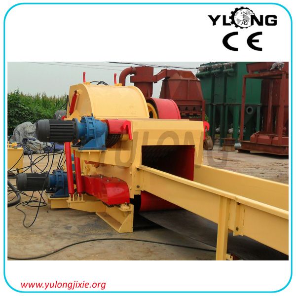 5 ton/hour drum type wood chipper