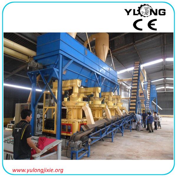 1 ton/hour biomass wood pellet plant