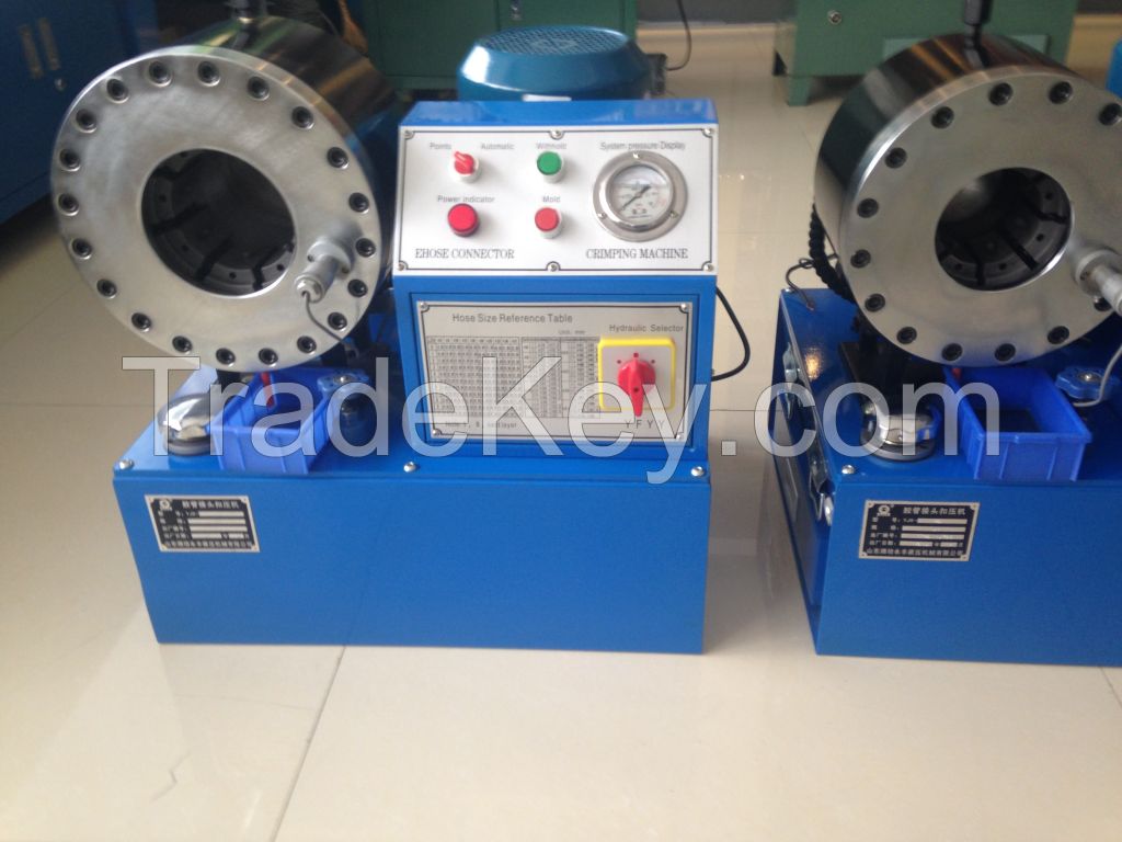 hydraulic hose crimping machine