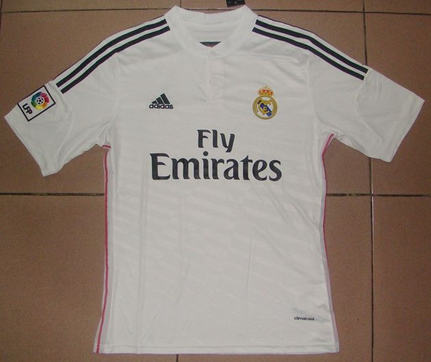 14-15 Real Madrid Home Shirt -- Thai quality ( fans version )