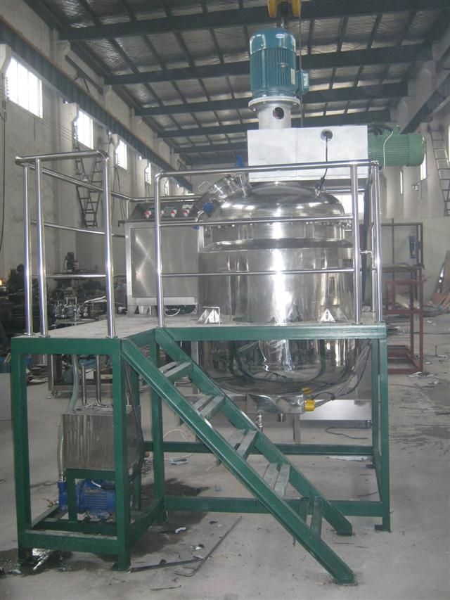 vacuum emulsifying mixer