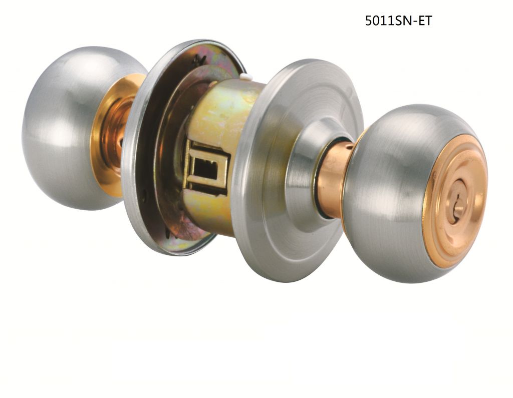 HGJ5011 golden roundness door lock , manufacturers price