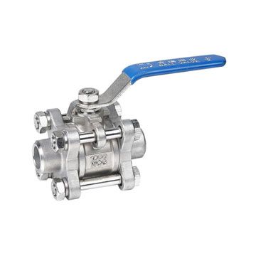 3PC Butt Weld Ball Valve 1000WOG