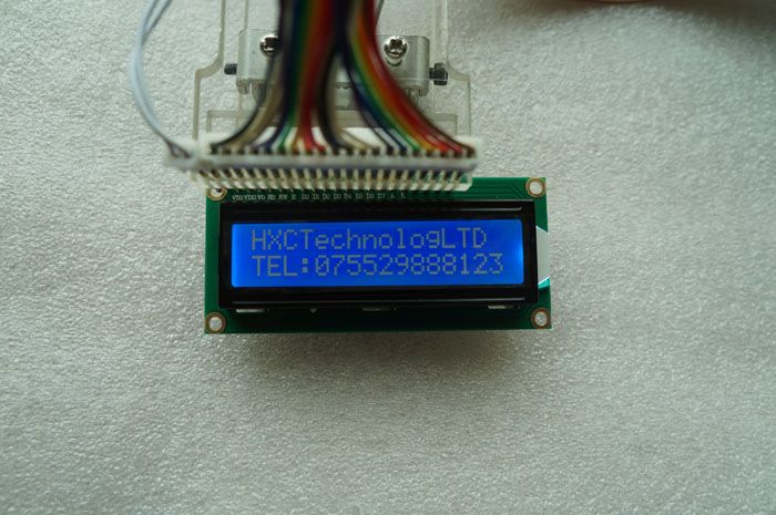 Factory direct LCD1602 (Lan Ping) 5V 1602 LCD display with backlight