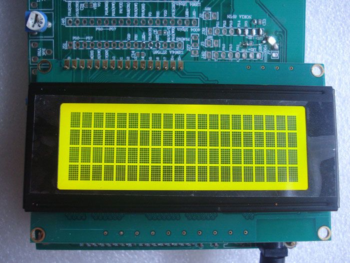 LCD2004 LCD liquid crystal display module KS0066 5V Huang Lvping