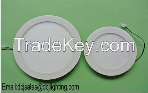 DCJ LED panel light round D180*15mm