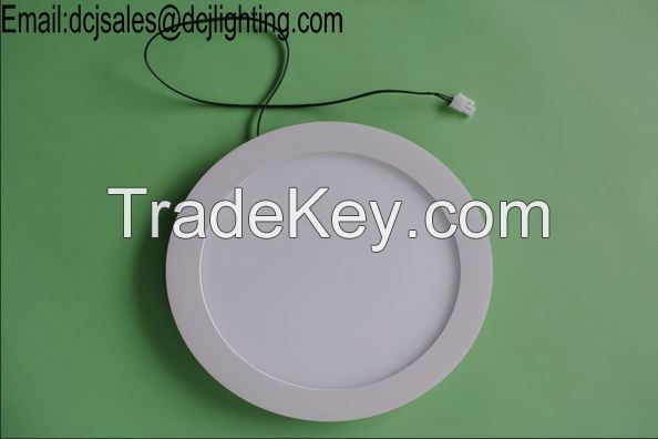 DCJ LED panel light round D240*15mm