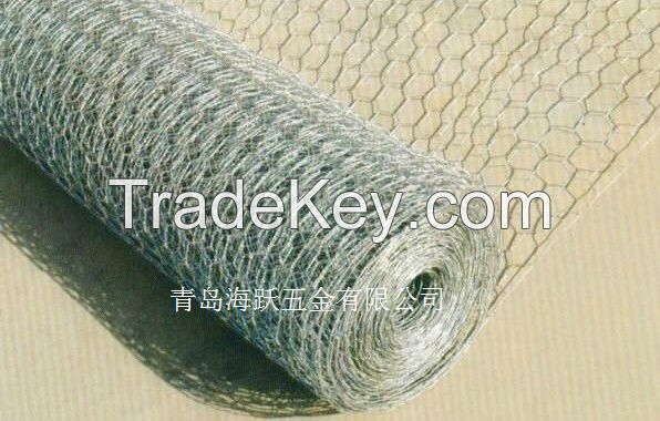 Hexagonal wire netting