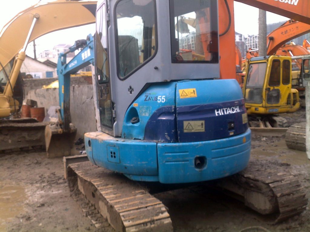 Used Hitachi ZX55 excavator