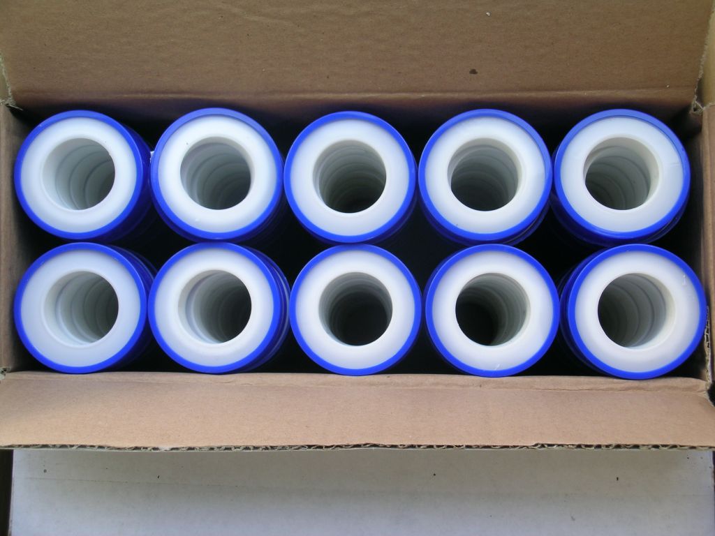 100% virgin water pipe PTFE thread seal tape/12mm width