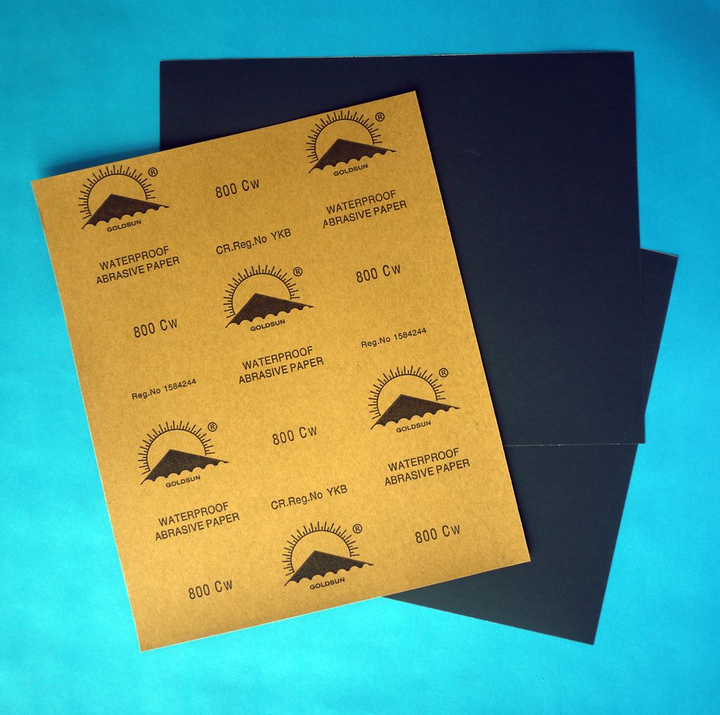 waterproof abrasive paper